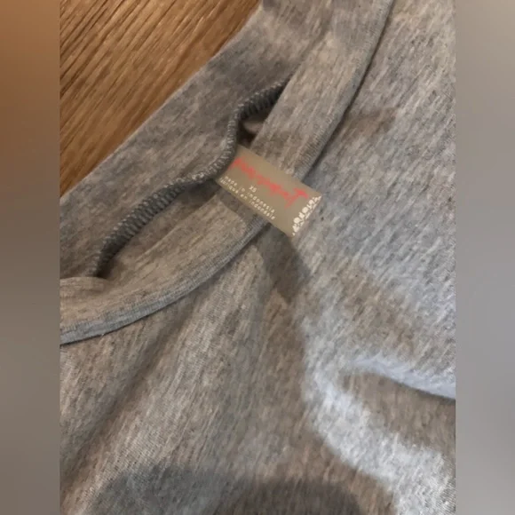 Free People Movement Hot Shot Interval Cut Out Onesie - Grey - XS - Picture 5 of 6